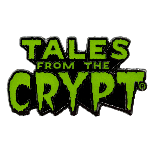 COMING SOON! Tales From The Crypt Logo Glow Enamel Pin Badge