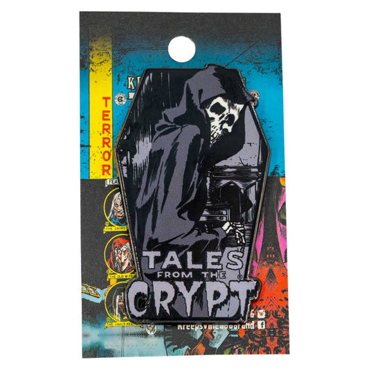 Tales From The Crypt Reaper Coffin Enamel Pin