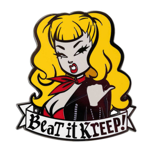 Traci Lords Beat It Kreep Viva Enamel Pin