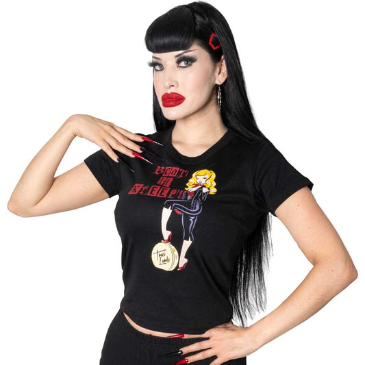 Traci Lords Beat It Kreep Viva Womens Baby Tee