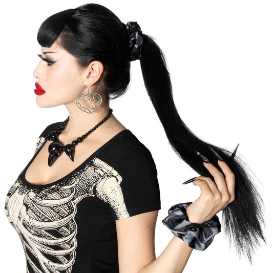 Bats Grey Scrunchie Set