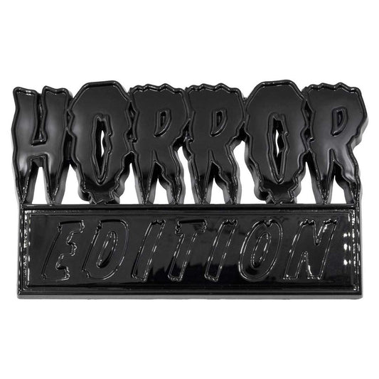 Horror Edition Black Stick On Emblem