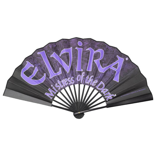 Elvira Laid Bare Double Sided XL Fan