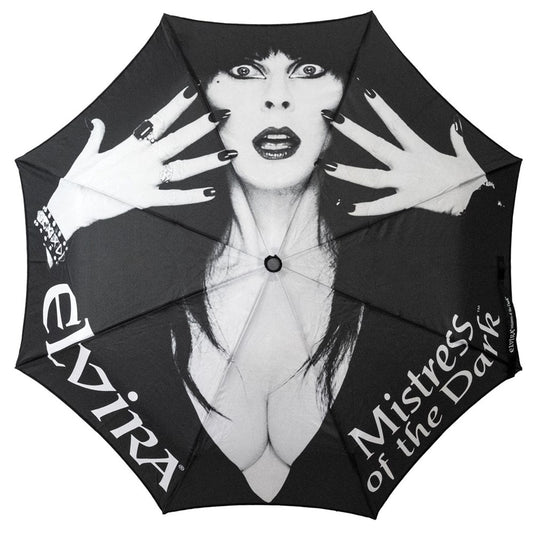 Skull Handle Elvira Classic Logo Anti UV Umbrella