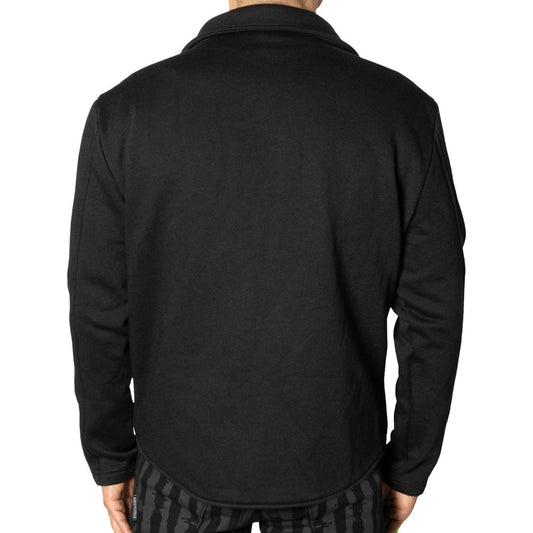 Bats Biker Fleece Zip Up Jacket