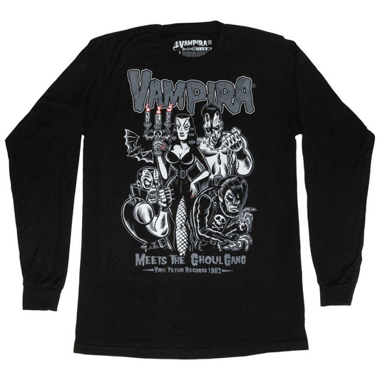 Vampira Meets Ghoul Gang Long Sleeve Shirt