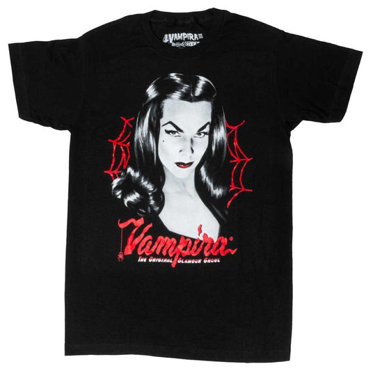Vampira Red Web T-shirt