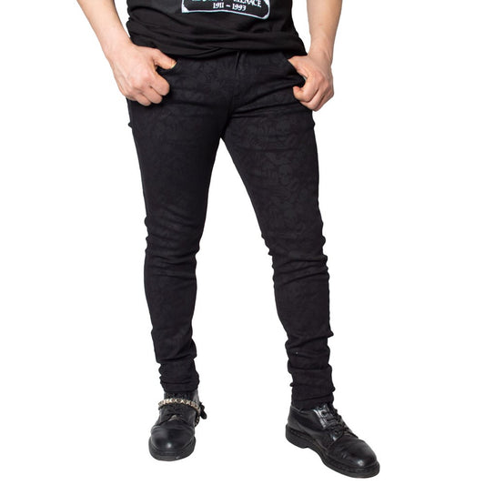 Death Repeat Black Skinny Jeans