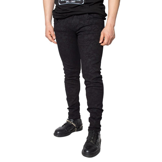 Death Repeat Black Skinny Jeans